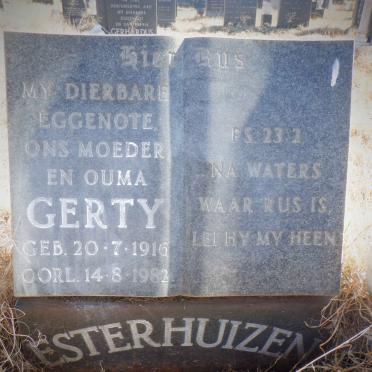 ESTERHUIZEN Gerty 1916-1982