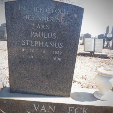 ECK Paulus Stephanus, van 1932-1990
