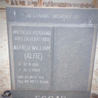 EGGAR Alfred William 1911-1969