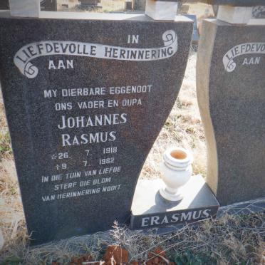 ERASMUS Johannes Rasmus 1918-1982