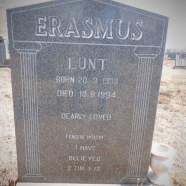 ERASMUS Lunt 1938-1994