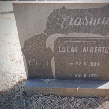 ERASMUS Lucas Albertus 1934-1971