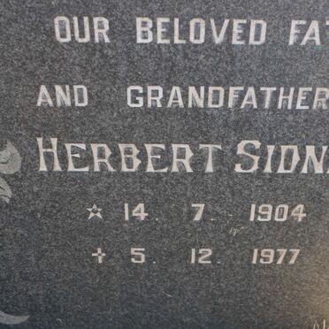 ELLIS Herbert Sidney 1904-1977 &amp; Magdalena Johanna 1904-1974