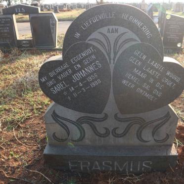 ERASMUS Sarel Johannes 1956-1988