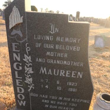 ENGLEDOW Arthur Robert 1917-1981 &amp; Maureen 1923-1981