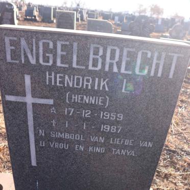 ENGELBRECHT Hendrik L. 1959-1987