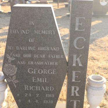 ECKERT George Emil Richard 1919-1978