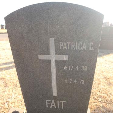 FAIT Patrica C. 1938-1973
