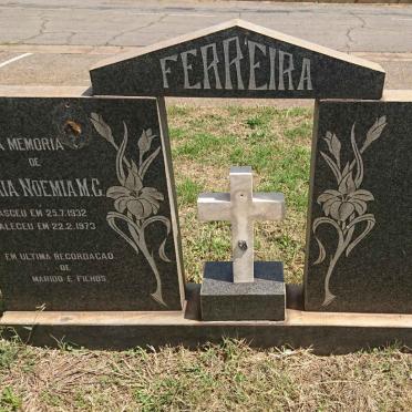 FERREIRA Maria Noemia M.C. 1932-1973