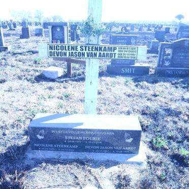 FOURIE Stefan 1973-2018 :: STEENKAMP Nicolene 1979-2012 :: VAN AARDT Devon Jason 1997-1998