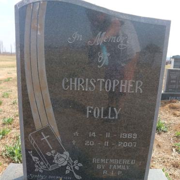 FOLLY Christopher 1969-2007