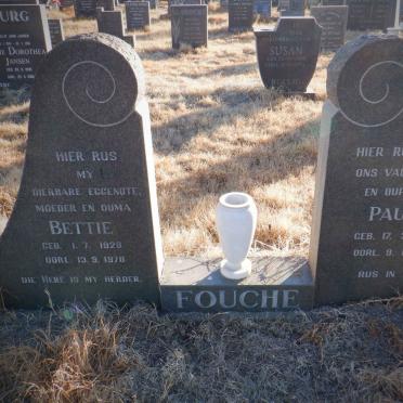 FOUCHE Paul 1916-1983 &amp; Bettie 1928-1978