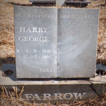 FARROW Harry George 1947-1996