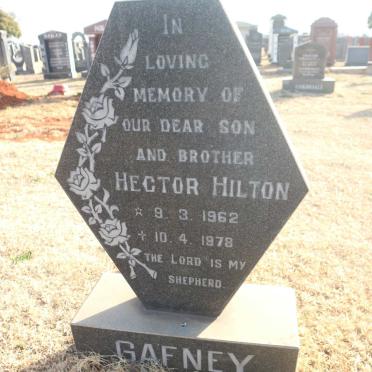 GAFNEY Hector Hilton 1962-1978