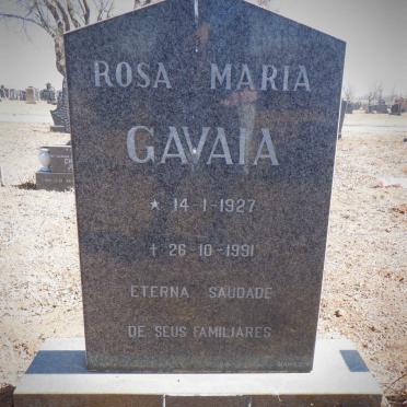 GAVAIA Rosa Maria 1927-1991