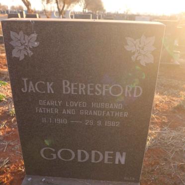 GODDEN Jack Beresford 1910-1982