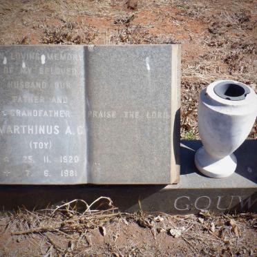 GOUWS Marthinus A.C. 1920-1981
