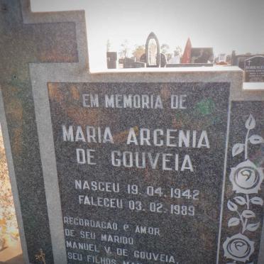 GOUVEIA Maria Arcenia, de 1942-1989
