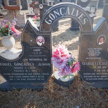 GONÇALVES Manuel 1938-1995 &amp; Maria Lucilla de Barros 1937-2015 :: GONÇALVES Cindy 1989-2007