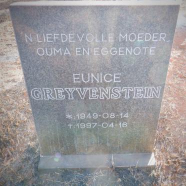GREYVENSTEIN Eunice 1949-1997