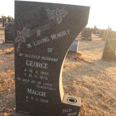 GRANT George 1905-1979 &amp; Maggie 1909-