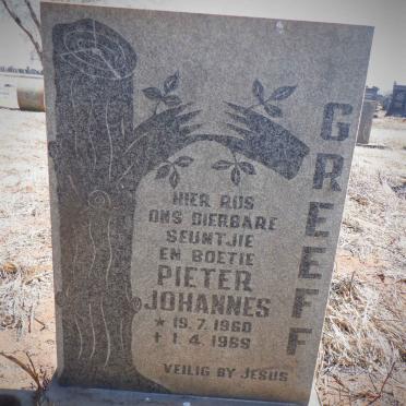 GREEFF Pieter Johannes 1960-1969