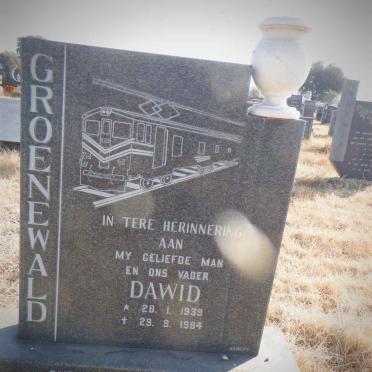 GROENEWALD Dawid 1939-1984