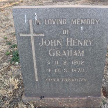 GRAHAM John Henry 1902-1970