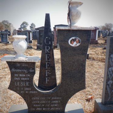 GREEFF Leslie 1965-2003