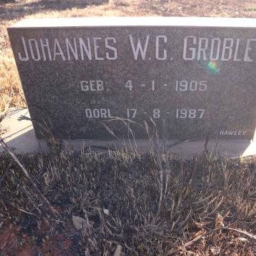 GROBLER Johannes W.C. 1905-1987