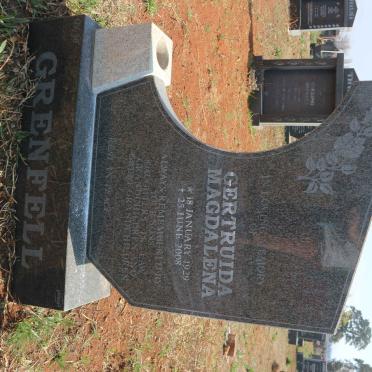 GRENFELL Gertruida Magdalena 1929-2008