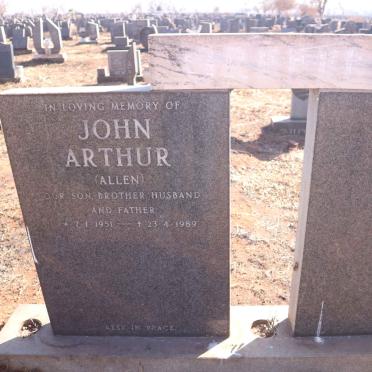 GREEFF John Arthur 1951-1989