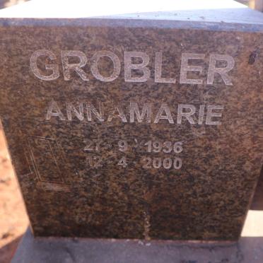 GROBLER Annamarie 1936-2000