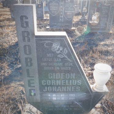 GROBLER Gideon Cornelius Johannes 1965-1998