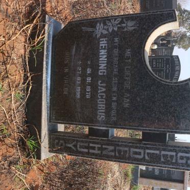 GELDENHUYS Henning Jacobus 1978-1999