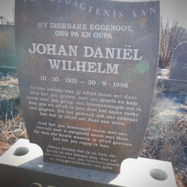 GERBER Johan Daniel Wilhelm 1931-1998