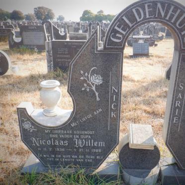 GELDENUYS Nicolaas Willem 1936-1986