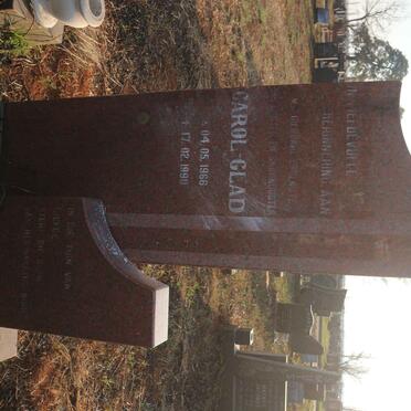 GLAD Carol 1966-1990