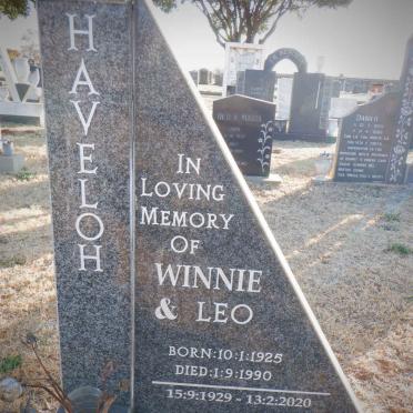 HAVELOH Leo 1925-1990 &amp; Winnie 1929-2020