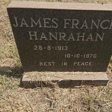 HANRAHAN James Francis 1913-1976