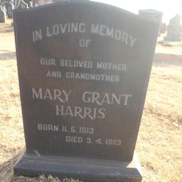 HARRIS Mary Grant 1913-1983