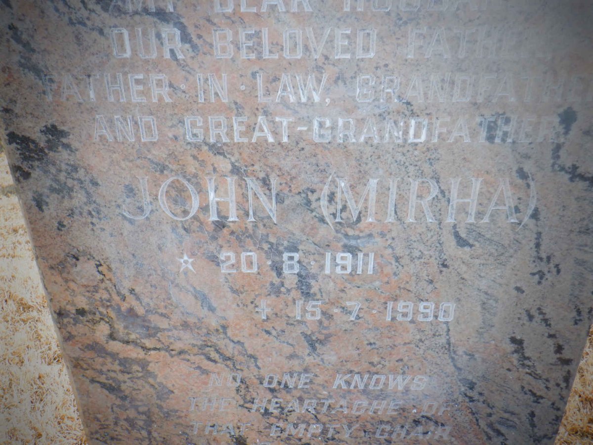 HABIB John 1911-1990