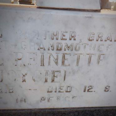 HABIB Mike 1914-1985 &amp; Joyce Reinette 1918-2001
