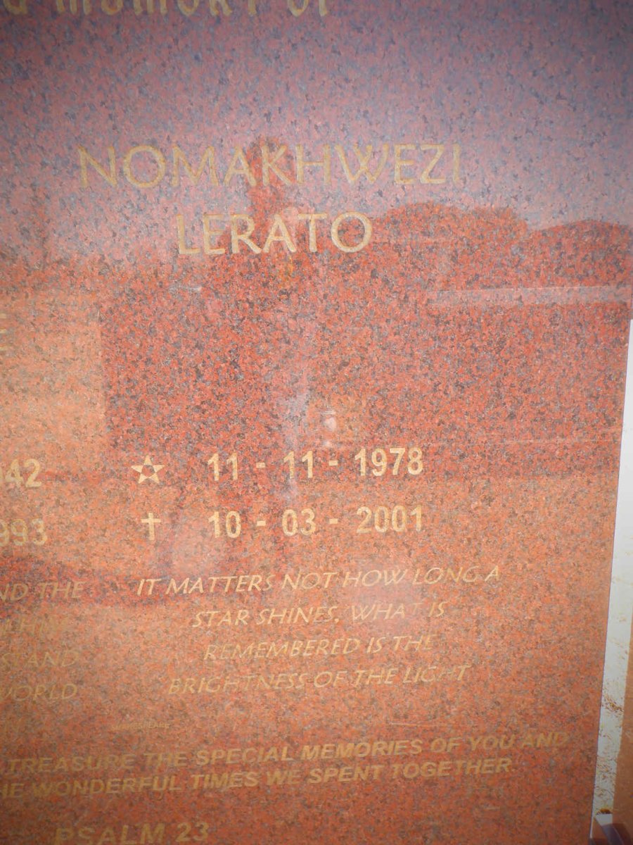 HANI Chris Martin Thembisile 1942-1993 :: HANI Nomakhwezi Lerato 1978-2001