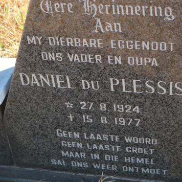 HARMSE Daniel du Plessis 1924-1977 &amp; Christina Johanna 1930-1997