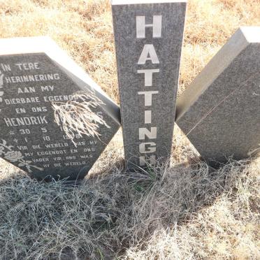 HATTINGH Hendrik Johannes 1927-1978