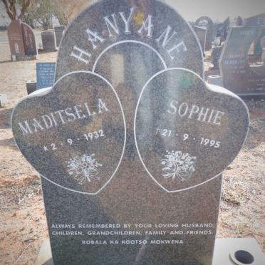 HANYANE Maditsela Sophie 1932-1995