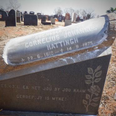 HATTINGH Cornelius Johannes 1910-1975