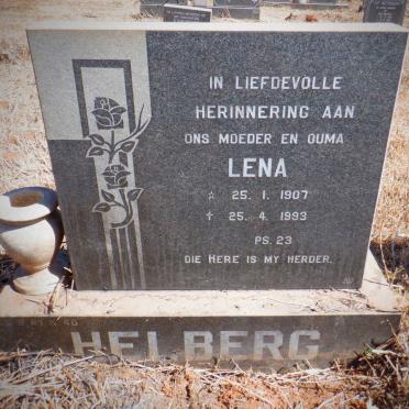 HELBERG Lena 1907-1993