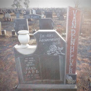 HEEVER J.A.P.B., van den 1953-2000